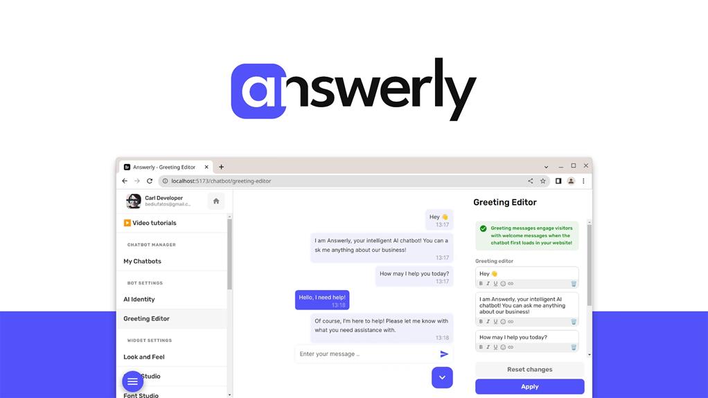 Answerly Review: The AI Chatbot Revolution