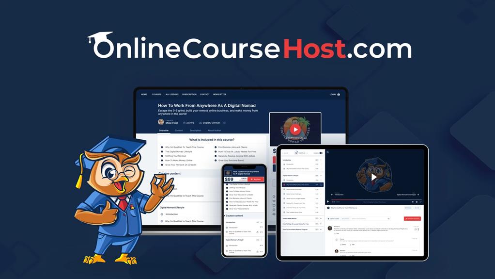 OnlineCourseHost.com Review: A Complete Online Course Platform